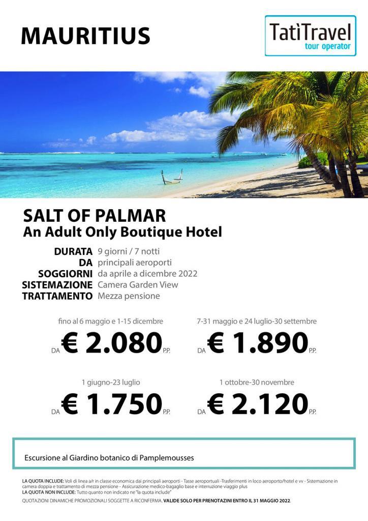 Salt of Palmar - Mauritius